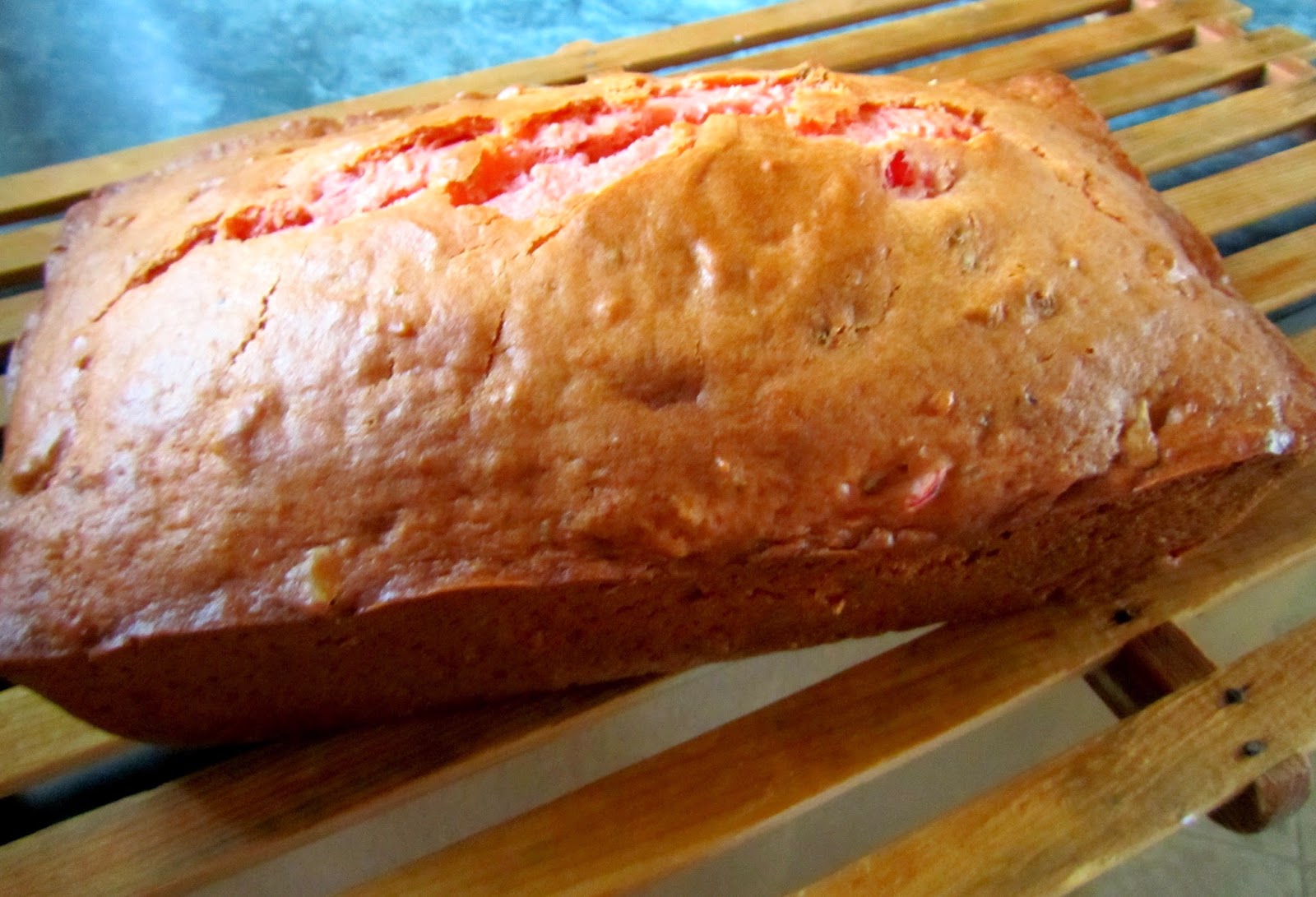 fresh cherry loaf